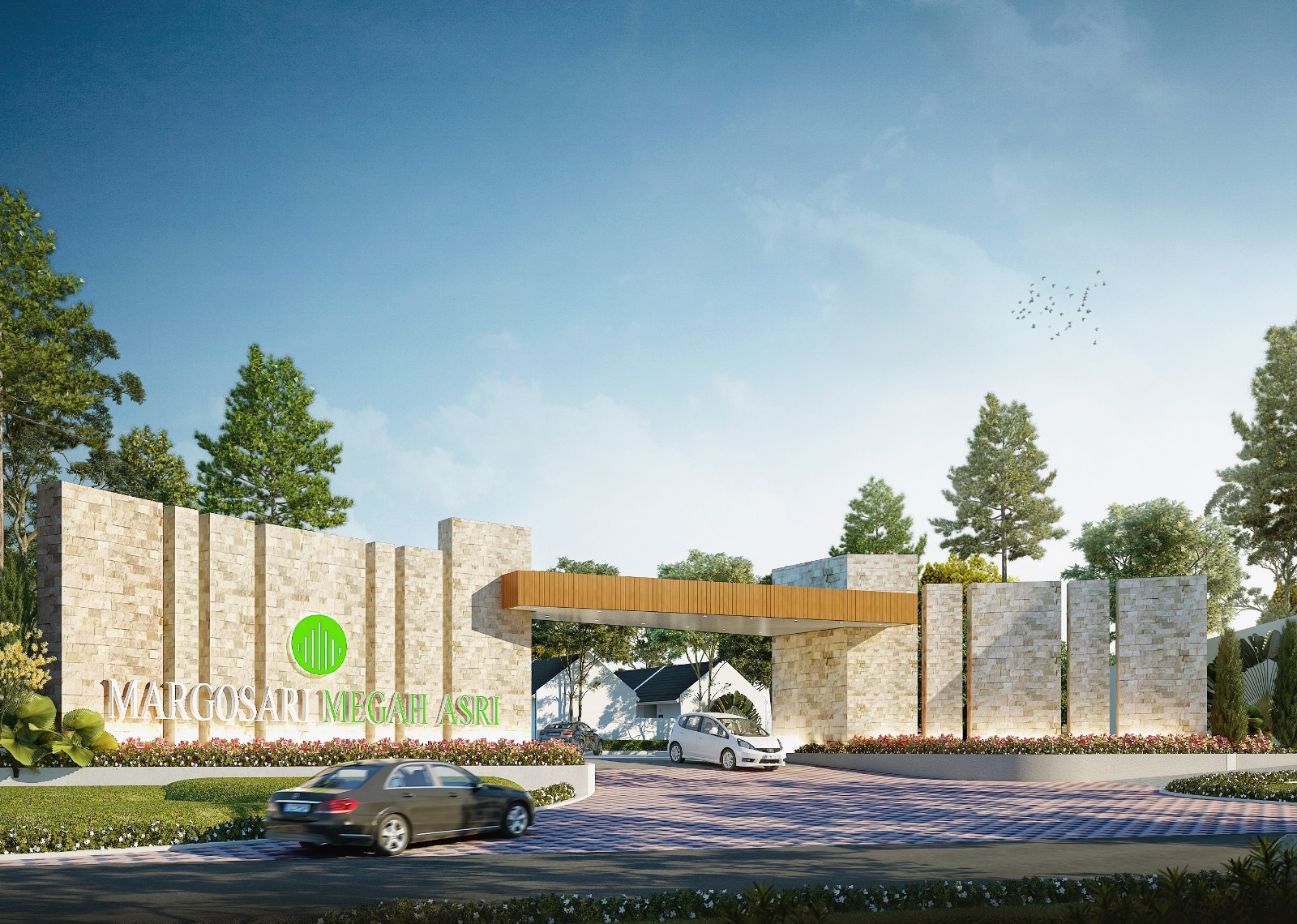 Main Gate Margosari Megah Asri